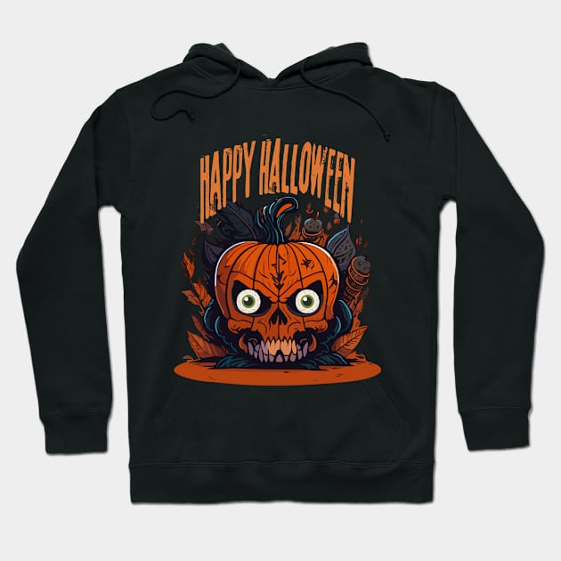 Halloween Hoodie by MckinleyArt